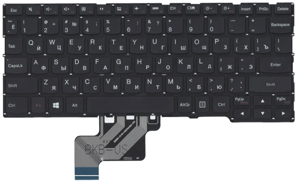 Клавиатура Lenovo Yoga 300-11IBY OEM