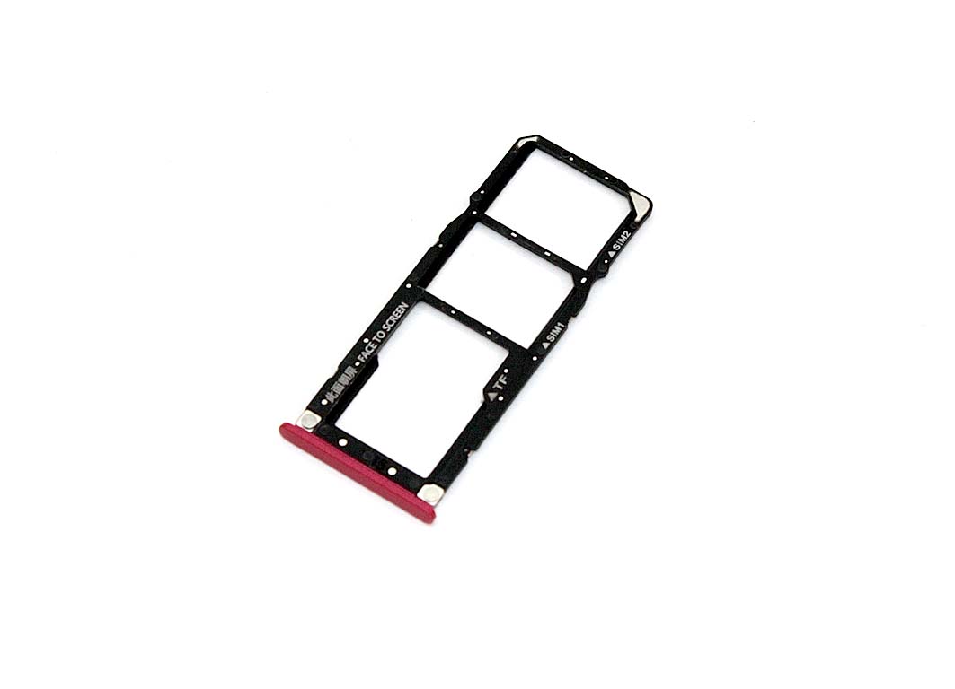 Лоток для SIM-карты Xiaomi Redmi 6 Pro красный