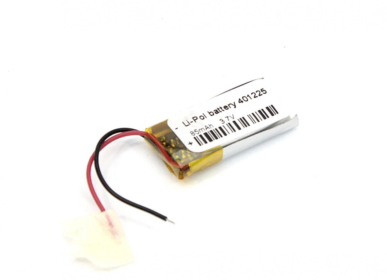Аккумулятор Li-Pol (батарея) 4*12*25мм 2pin 3.7V/85mAh