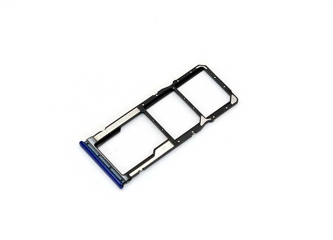 Лоток для SIM-карты Xiaomi Redmi Note 8 синий