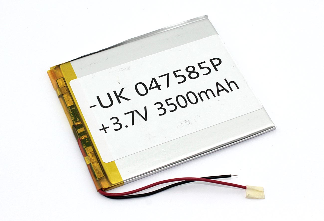 Аккумулятор Li-Pol (батарея) 4*75*85мм 2pin 3.7V/3500mAh