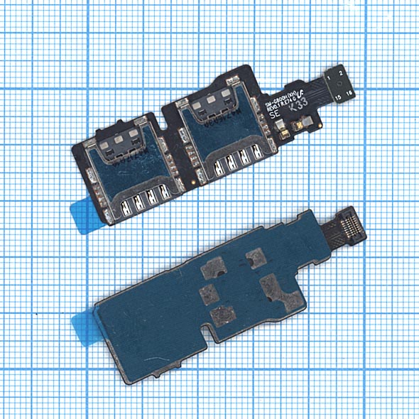 Слот Sim-карты для Samsung Galaxy S5 mini SM-G800