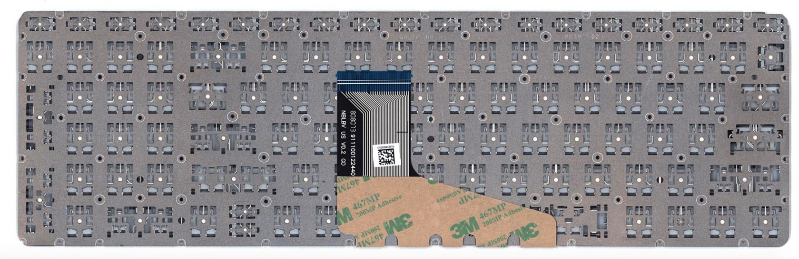 Клавиатура HP ﻿Spectre X360 15-CH006NO с подсветкой, OEM