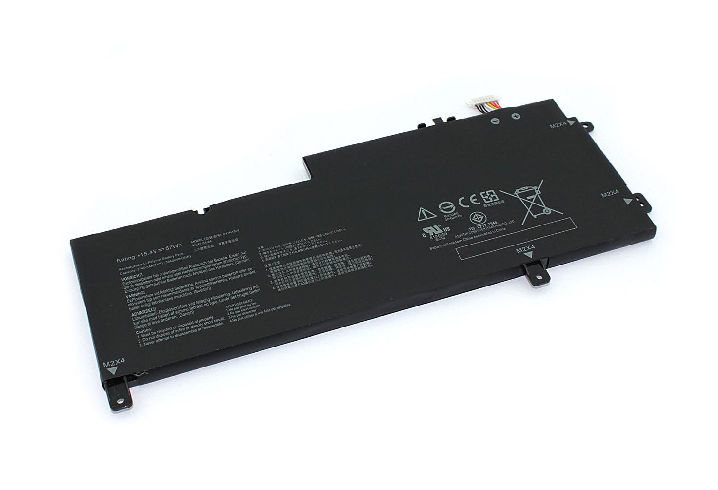 Аккумуляторная батарея для ноутбука Asus Zenbook Flip 15 UX562 (C41N1809) 15.4V 3700mAh