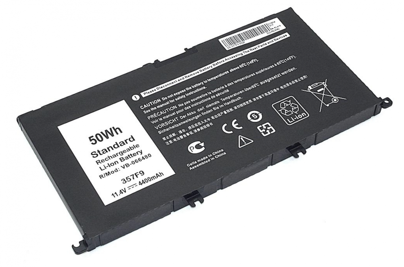 Аккумулятор DELL G3 3579, G315-6631 11.4V, 4400mAh, OEM