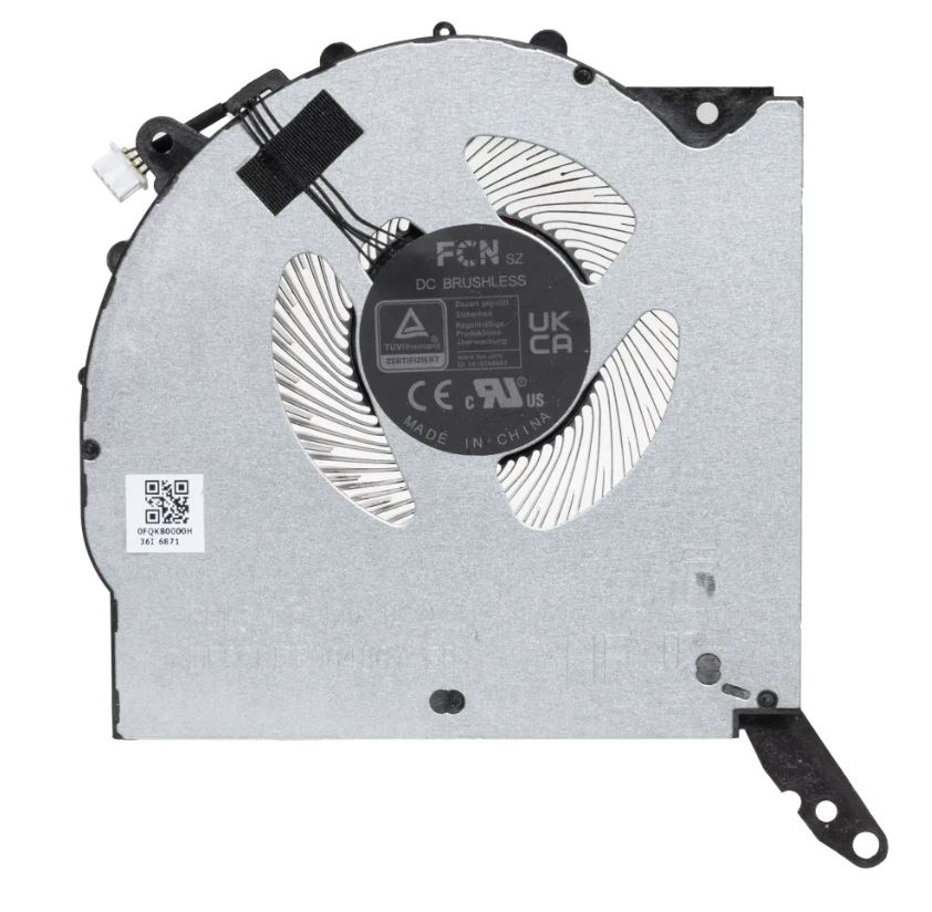 Вентилятор (кулер) для ноутбука Lenovo Legion Pro 5 16IRX9 16IRX8 16ARX8 CPU