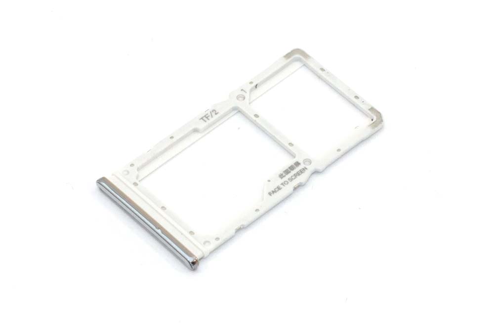 Лоток для SIM-карты Xiaomi Redmi Note 8 Pro серебристый