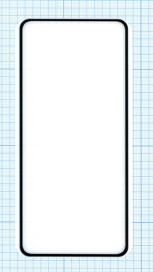 Защитное стекло "Полное покрытие" для Xiaomi Redmi Note 10T черное