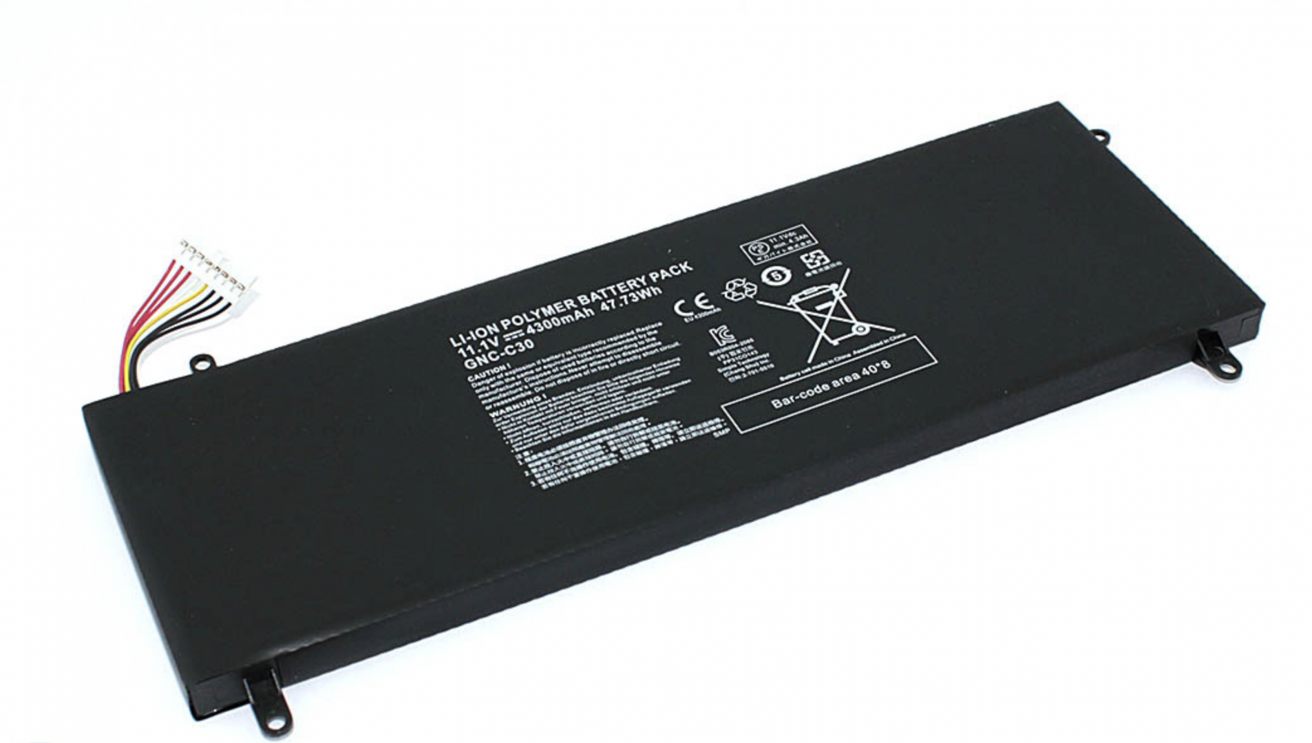 Аккумулятор Gigabyte U24T 11.1V, 4300mAh, OEM
