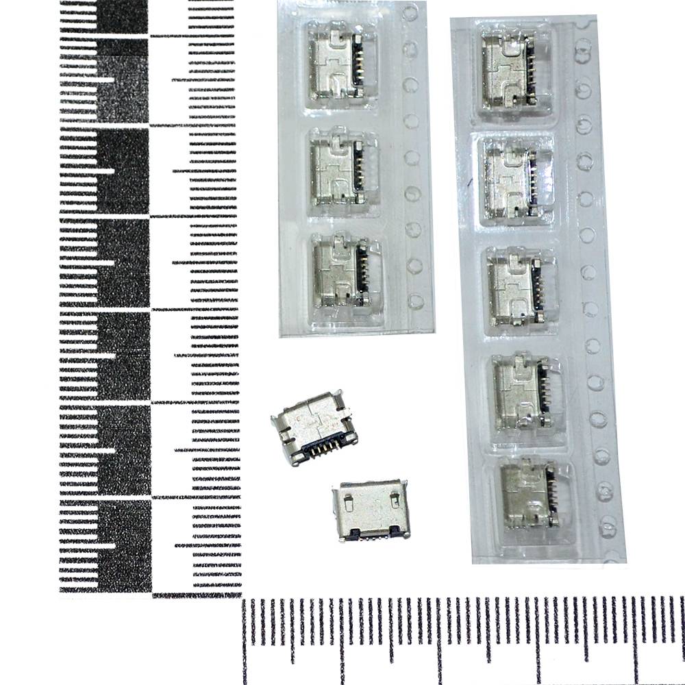 Системный разъем Nokia N85/N86/E66/C2-02/C5-00/6730 micro USB (10шт)