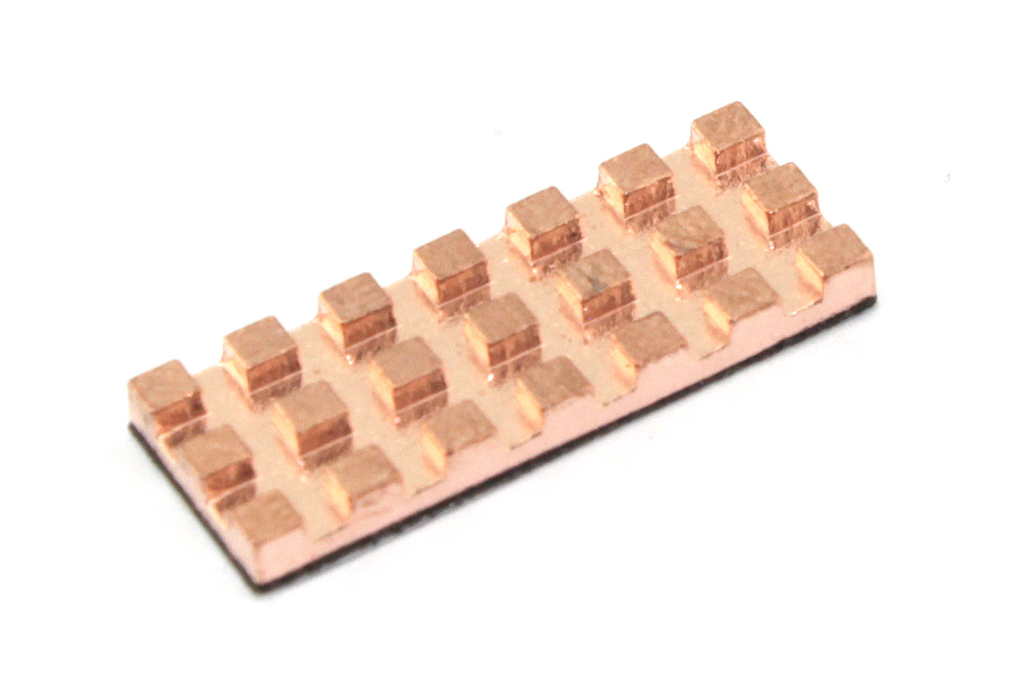 Медный радиатор 8х22х2мм с термоскотчем