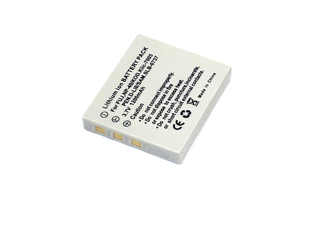 Аккумуляторная батарея для фотоаппарата BenQ DC X600 (KLIC-7005) 3,7V 1250mAh