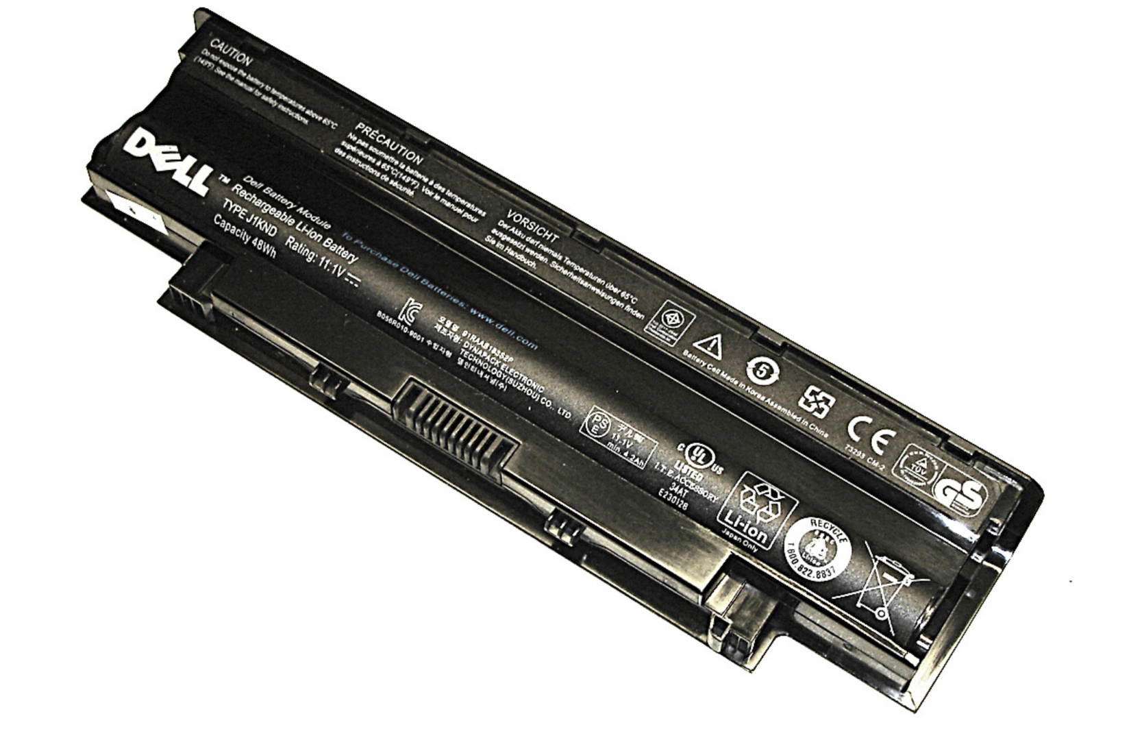 Аккумулятор DELL Inspiron M5010 11.1V, 48Wh, Original, б/у