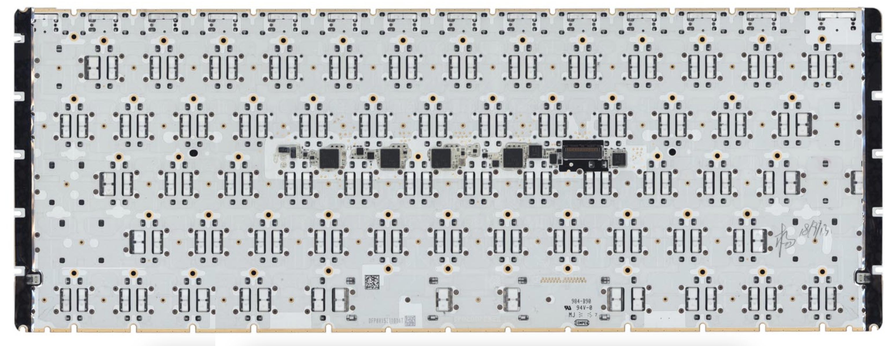 Клавиатура Apple MacBook 12" начало 2015 A1534 (MJY42LL/A) маленький Enter, OEM