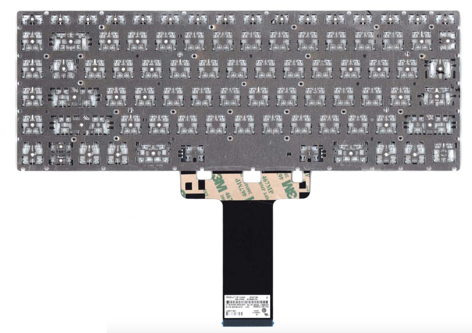 Клавиатура HP Pavilion 14-bp002la с подсветкой, OEM