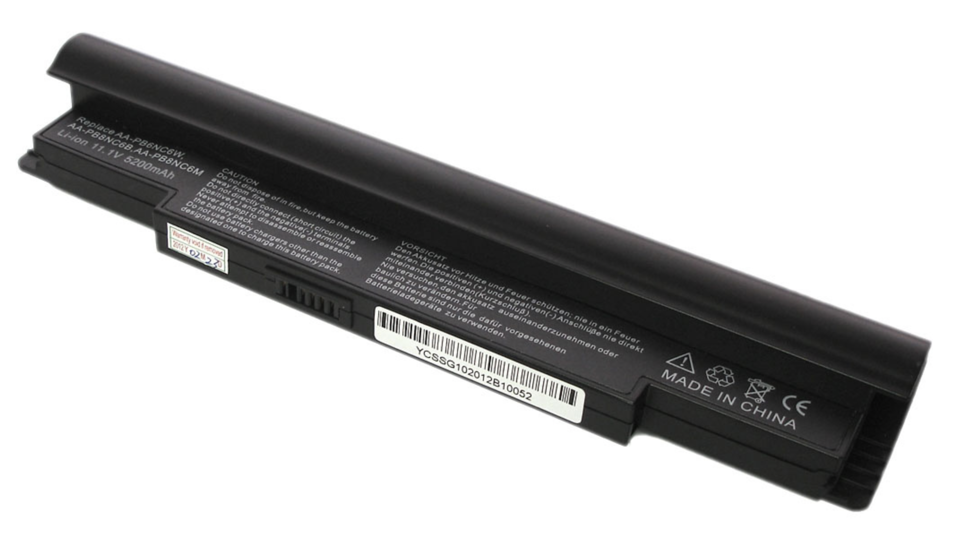 Аккумулятор Samsung N110 11.1V, 5200mAh, OEM