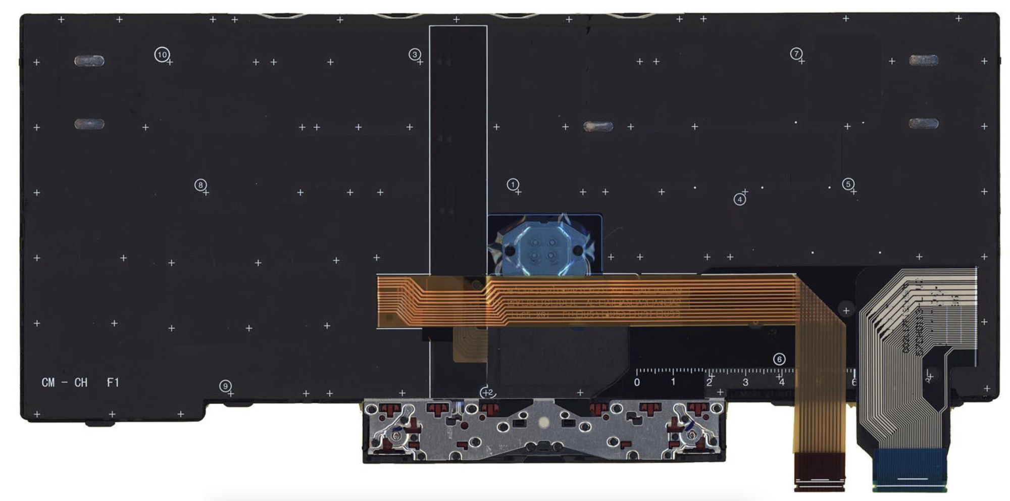 Клавиатура LENOVO ThinkPad X280 с подсветкой, с указателем, OEM