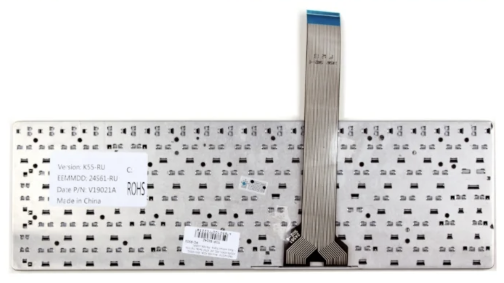 Клавиатура ASUS K55 чёрная, без рамки, OEM