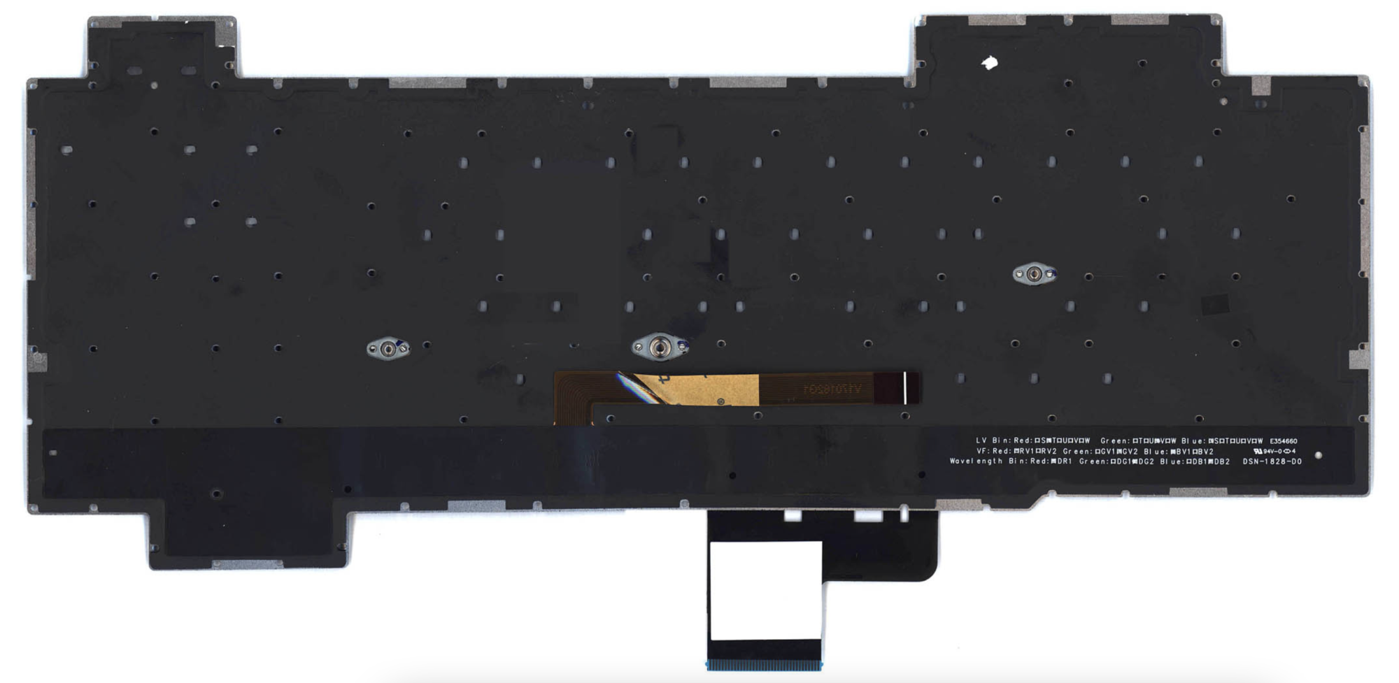 Клавиатура Asus ROG GL704GW-EV044T с подсветкой, OEM