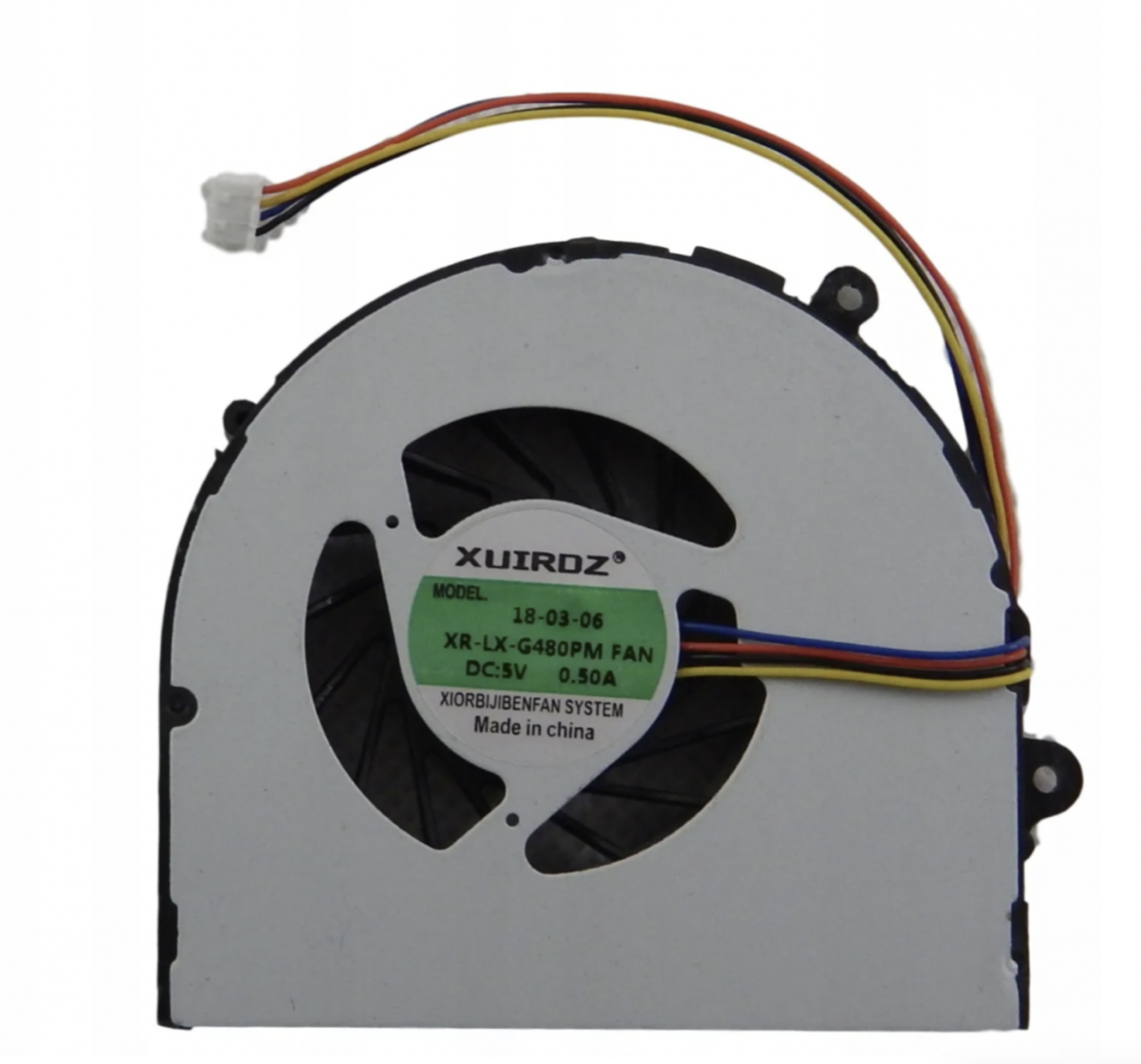 Кулер Lenovo IdeaPad G480 4pin, 12 х 70 х 65 мм, OEM