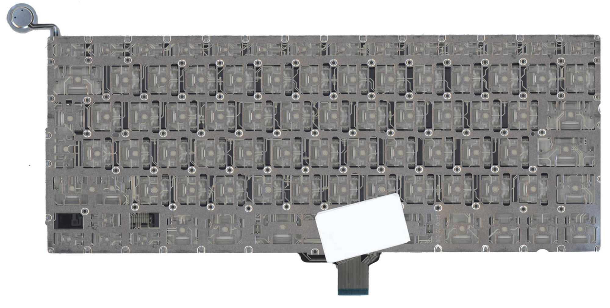 Клавиатура Apple MacBook 13.3" середина 2010 A1342 (MC516LL/A) большой Enter, OEM