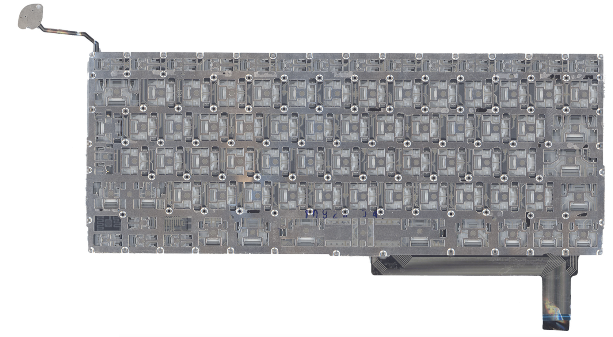 Клавиатура MacBook A1286 с SD большой ENTER RU Original