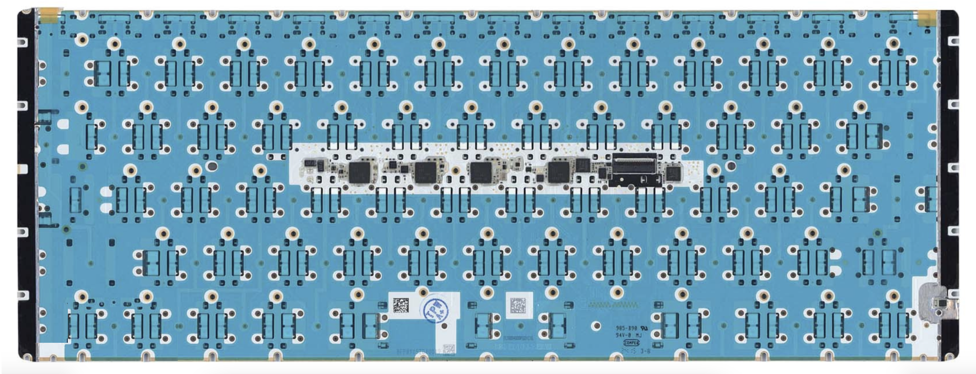 Клавиатура Apple MacBook 12" начало 2016 A1534 (MLH82LL/A) большой Enter, OEM