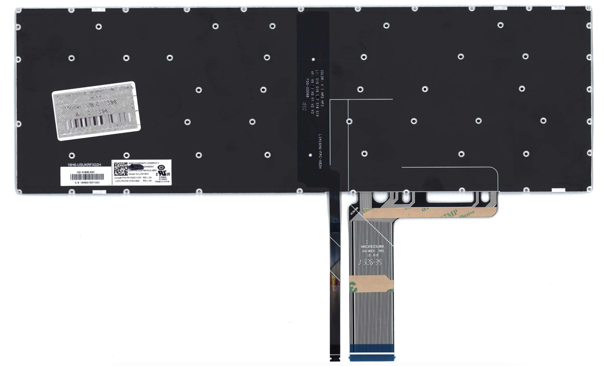 Клавиатура Lenovo IdeaPad 330S-15ARR с подсветкой, OEM